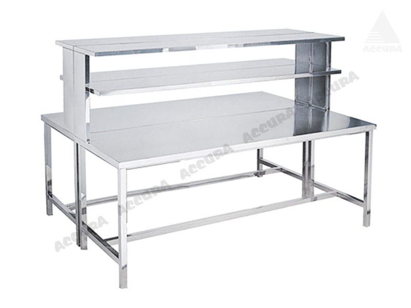 WORKING TABLE FOR LAB - FULLY STAINLESS STEEL 3